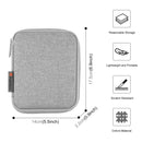 HAWEEL Watch Band Organizer Box Digital Cable Storage Case(Grey)
