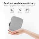 HAWEEL Watch Band Organizer Box Digital Cable Storage Case(Grey)