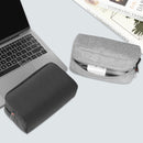 HAWEEL Electronics Organizer Storage Bag for Charger, Power Bank, Cables, Mouse, Earphones, Size: L(Grey)