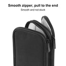 HAWEEL Electronic Organizer Double Layers Storage Bag for Cables, Charger, Power Bank, Phones, Earphones(Black)