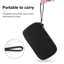 HAWEEL Electronic Organizer Double Layers Storage Bag for Cables, Charger, Power Bank, Phones, Earphones(Black)