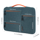 HAWEEL 13.0 inch Sleeve Case Zipper Briefcase Laptop Handbag For Macbook, Samsung, Lenovo Thinkpad, Sony, DELL Alienware, CHUWI, ASUS, HP, 13 inch -13.5 inch Laptops(Navy Blue)