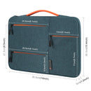 HAWEEL 14.0 inch-15.0 inch Laptop Sleeve Case Zipper Briefcase Handbag For Macbook, Samsung, Lenovo Thinkpad, Sony, DELL Alienware, CHUWI, ASUS, HP Laptops(Navy Blue)