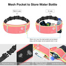 HAWEEL Running Belt Waist Fanny Pack Bag Sports Waterproof Waist Phone Pocket(Pink)