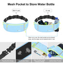HAWEEL Running Belt Waist Fanny Pack Bag Sports Waterproof Waist Phone Pocket(Blue)