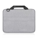 HAWEEL 14.0 inch Briefcase Crossbody Laptop Bag For Macbook, Lenovo Thinkpad, ASUS, HP(Grey)