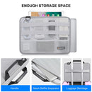 HAWEEL 14.0 inch Briefcase Crossbody Laptop Bag For Macbook, Lenovo Thinkpad, ASUS, HP(Grey)