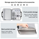 HAWEEL 14.0 inch Briefcase Crossbody Laptop Bag For Macbook, Lenovo Thinkpad, ASUS, HP(Grey)