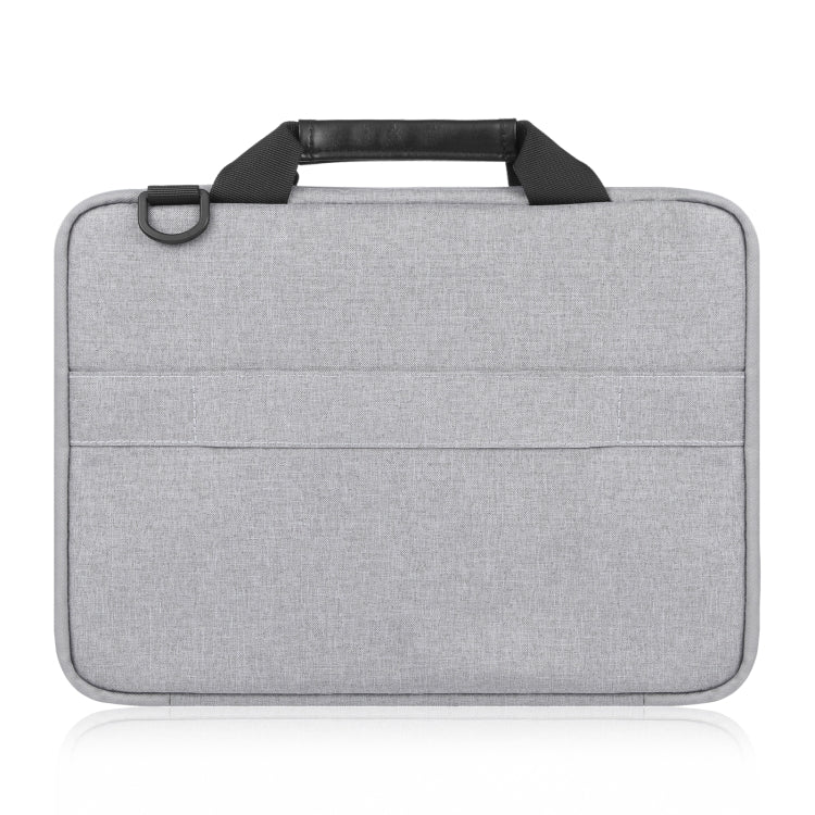 HAWEEL 15.0 inch -16.0 inch Briefcase Crossbody Laptop Bag For Macbook, Lenovo Thinkpad, ASUS, HP(Grey)