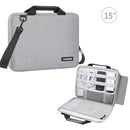 HAWEEL 15.0 inch -16.0 inch Briefcase Crossbody Laptop Bag For Macbook, Lenovo Thinkpad, ASUS, HP(Grey)