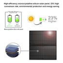 HAWEEL 14W Solar Panel Power Backpack Laptop Bag with Handle and 5V / 2.1A Max USB Charging Port(Black)