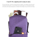 HAWEEL 10L Backpack Colorful Unisex Leisure Sports Chest Pack Travel Bags, Support Anti-theft / Waterproof Function(Purple)