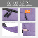 HAWEEL 10L Backpack Colorful Unisex Leisure Sports Chest Pack Travel Bags, Support Anti-theft / Waterproof Function(Purple)