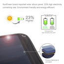 HAWEEL 14W Foldable Solar Panel Charger with 5V / 2.4A Max Dual USB Ports