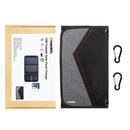 HAWEEL 14W Foldable Solar Panel Charger with 5V / 2.4A Max Dual USB Ports