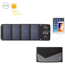 HAWEEL 28W Foldable Solar Panel Charger with 5V 3A Max Dual USB Ports