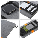 HAWEEL 28W Foldable Solar Panel Charger with 5V 2.9A Max Dual USB Ports