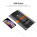 HAWEEL 28W Foldable Solar Panel Charger with 5V 2.9A Max Dual USB Ports
