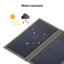 HAWEEL 28W Foldable Solar Panel Charger with 5V 2.9A Max Dual USB Ports