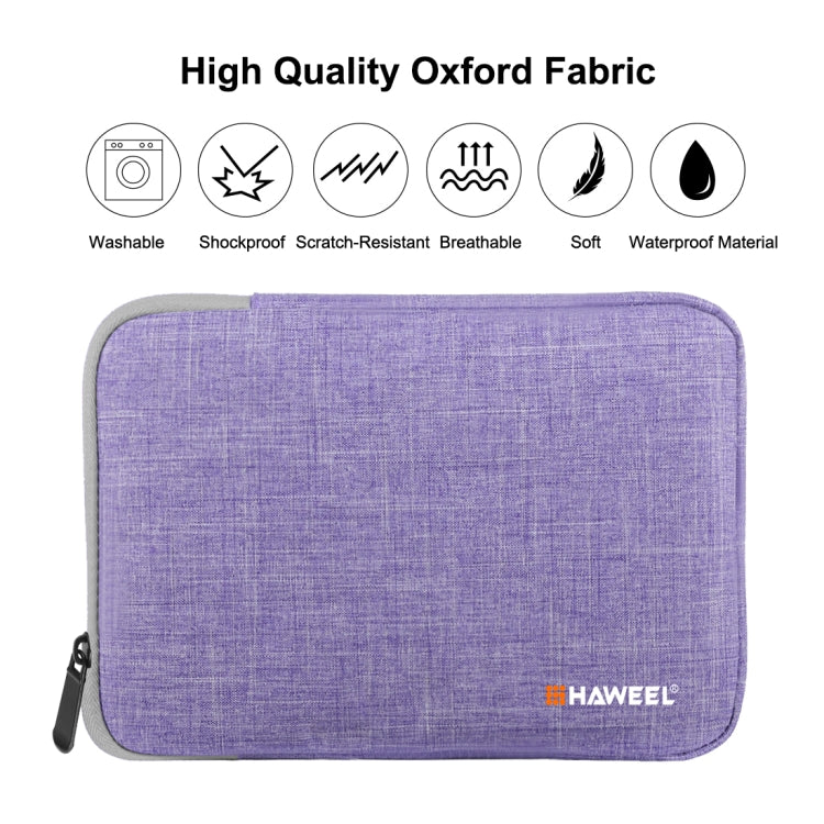 HAWEEL 7.9 inch Sleeve Case Zipper Briefcase Carrying Bag, For iPad mini 4 / iPad mini 3 / iPad mini 2 / iPad mini, Galaxy, Lenovo, Sony, Xiaomi, Huawei 7.9 inch Tablets(Purple)
