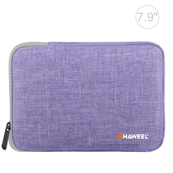 HAWEEL 7.9 inch Sleeve Case Zipper Briefcase Carrying Bag, For iPad mini 4 / iPad mini 3 / iPad mini 2 / iPad mini, Galaxy, Lenovo, Sony, Xiaomi, Huawei 7.9 inch Tablets(Purple)
