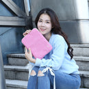 HAWEEL 9.7 inch Sleeve Case Zipper Briefcase Carrying Bag, For iPad 9.7 inch / iPad Pro 9.7 inch, Galaxy, Lenovo, Sony, Xiaomi, Huawei 9.7 inch Tablets(Pink)