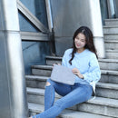 HAWEEL 9.7 inch Sleeve Case Zipper Briefcase Carrying Bag, For iPad 9.7 inch / iPad Pro 9.7 inch, Galaxy, Lenovo, Sony, Xiaomi, Huawei 9.7 inch Tablets(Grey)