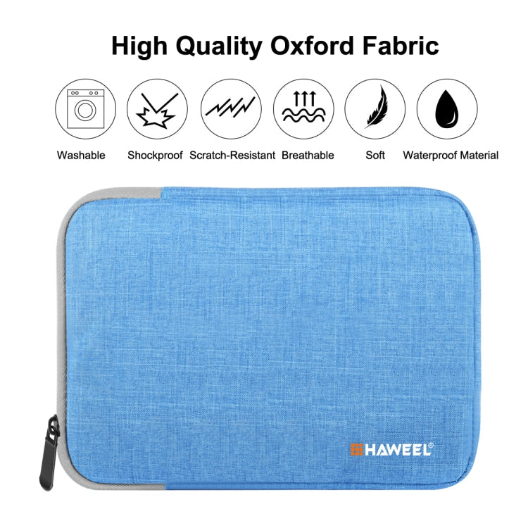 HAWEEL 9.7 inch Sleeve Case Zipper Briefcase Carrying Bag, For iPad 9.7 inch / iPad Pro 9.7 inch, Galaxy, Lenovo, Sony, Xiaomi, Huawei 9.7 inch Tablets(Blue)