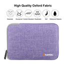 HAWEEL 9.7 inch Sleeve Case Zipper Briefcase Carrying Bag, For iPad 9.7 inch / iPad Pro 9.7 inch, Galaxy, Lenovo, Sony, Xiaomi, Huawei 9.7 inch Tablets(Purple)