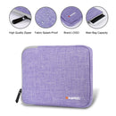 HAWEEL 9.7 inch Sleeve Case Zipper Briefcase Carrying Bag, For iPad 9.7 inch / iPad Pro 9.7 inch, Galaxy, Lenovo, Sony, Xiaomi, Huawei 9.7 inch Tablets(Purple)