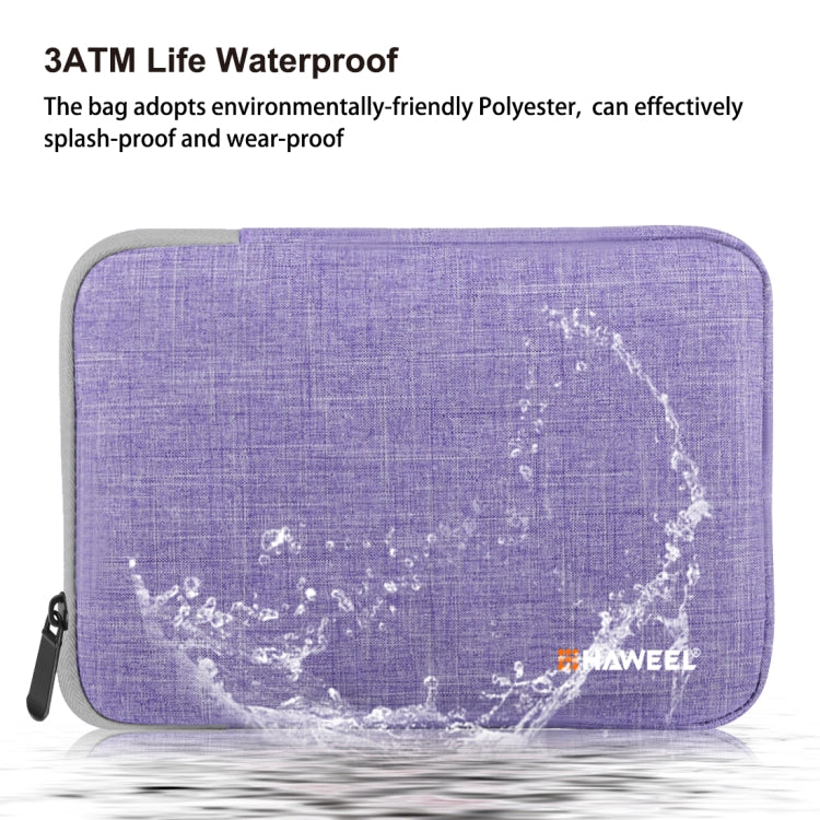 HAWEEL 9.7 inch Sleeve Case Zipper Briefcase Carrying Bag, For iPad 9.7 inch / iPad Pro 9.7 inch, Galaxy, Lenovo, Sony, Xiaomi, Huawei 9.7 inch Tablets(Purple)