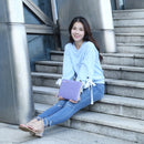 HAWEEL 9.7 inch Sleeve Case Zipper Briefcase Carrying Bag, For iPad 9.7 inch / iPad Pro 9.7 inch, Galaxy, Lenovo, Sony, Xiaomi, Huawei 9.7 inch Tablets(Purple)