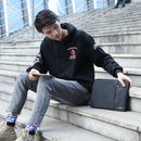 HAWEEL 11 inch Sleeve Case Zipper Briefcase Carrying Bag For Macbook, Samsung, Lenovo, Sony, DELL Alienware, CHUWI, ASUS, HP, 11 inch and Below Laptops / Tablets(Black)