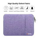 HAWEEL 11 inch Sleeve Case Zipper Briefcase Carrying Bag For Macbook, Samsung, Lenovo, Sony, DELL Alienware, CHUWI, ASUS, HP, 11 inch and Below Laptops / Tablets(Purple)
