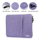 HAWEEL 11 inch Sleeve Case Zipper Briefcase Carrying Bag For Macbook, Samsung, Lenovo, Sony, DELL Alienware, CHUWI, ASUS, HP, 11 inch and Below Laptops / Tablets(Purple)