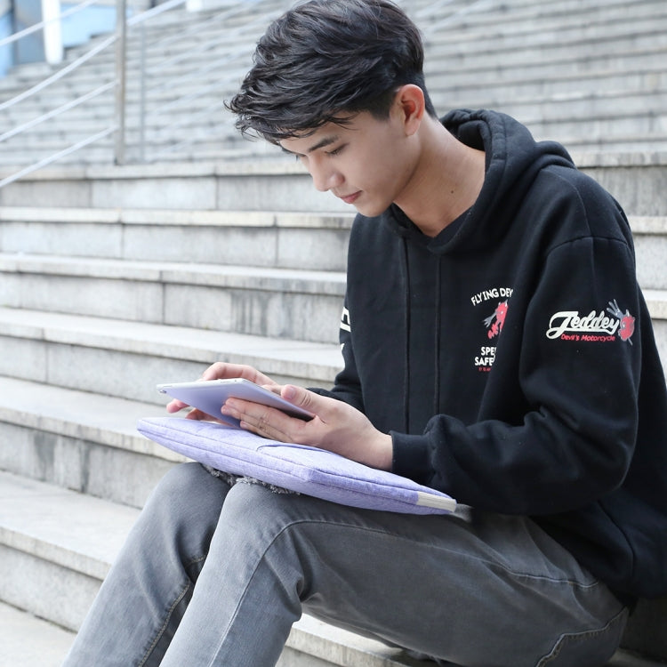 HAWEEL 11 inch Sleeve Case Zipper Briefcase Carrying Bag For Macbook, Samsung, Lenovo, Sony, DELL Alienware, CHUWI, ASUS, HP, 11 inch and Below Laptops / Tablets(Purple)