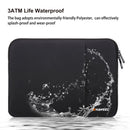 HAWEEL 15.0 inch Sleeve Case Zipper Briefcase Laptop Carrying Bag, For Macbook, Samsung, Lenovo, Sony, DELL Alienware, CHUWI, ASUS, HP, 15 inch and Below Laptops(Black)