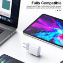 HAWEEL PD 20W Single USB-C / Type-C Interface QC Travel Charger, Support Full QC Protocol, EU Plug