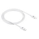 HAWEEL 25W 3A USB-C / Type-C to 8 Pin PD Fast Charging Cable for iPhone, iPad, Cable Length:1m