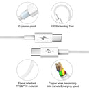 HAWEEL 25W 3A Type-C / USB-C to Type-C / USB-C PD Fast Charging Data Cable, Length: 1m