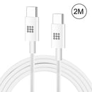 HAWEEL 25W 3A Type-C / USB-C to Type-C / USB-C PD Fast Charging Data Cable, Length: 2m