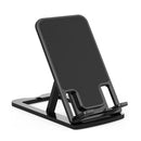 HAWEEL Adjustable Lifting Folding Portable Live Broadcast Desktop Plastic Holder(Black)