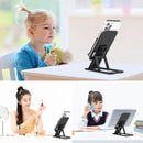 HAWEEL Adjustable Lifting Folding Portable Live Broadcast Desktop Plastic Holder(Black)