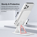 HAWEEL Adjustable Lifting Folding Portable Live Broadcast Desktop Plastic Holder(White)