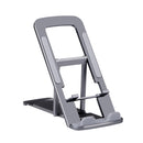 HAWEEL Adjustable Lifting Folding Live Broadcast Aluminum Alloy Desktop Holder(Dark Gray)