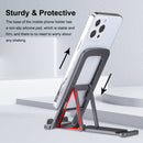 HAWEEL Adjustable Lifting Folding Live Broadcast Aluminum Alloy Desktop Holder(Dark Gray)