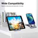 HAWEEL Adjustable Lifting Folding Live Broadcast Aluminum Alloy Desktop Holder(Dark Gray)