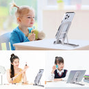 HAWEEL Adjustable Lifting Folding Live Broadcast Aluminum Alloy Desktop Holder(Silver)