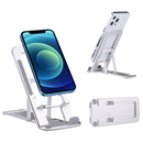HAWEEL Adjustable Lifting Folding Live Broadcast Aluminum Alloy Desktop Holder(Silver)