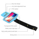 HAWEEL Sport Armband Case with Earphone Hole & Key Pocket, For iPhone XS, iPhone XS Max, iPhone X, iPhone 8 Plus & 7 Plus, iPhone 6 Plus, Galaxy S9+ / S8+ / S6 / S5(Blue)